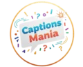 Captions Mania logo transparent backround