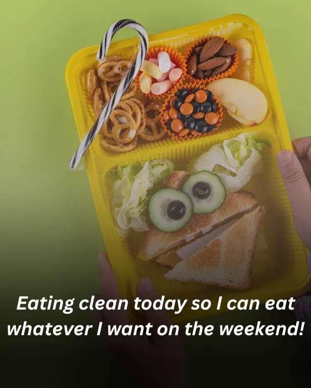 Eating clean today so I can eat whatever I want on the weekend!