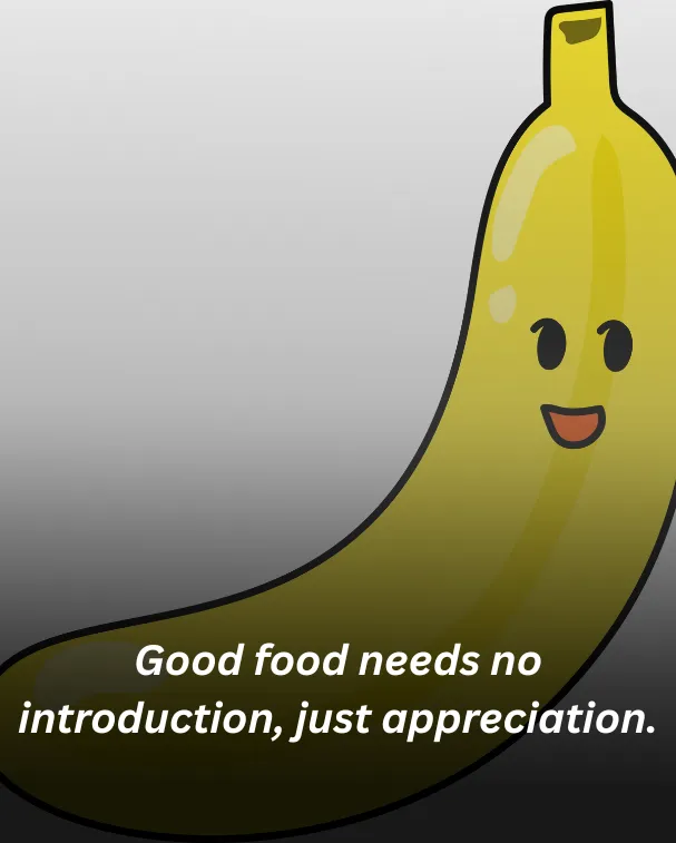 Good food needs no introduction, just appreciation.