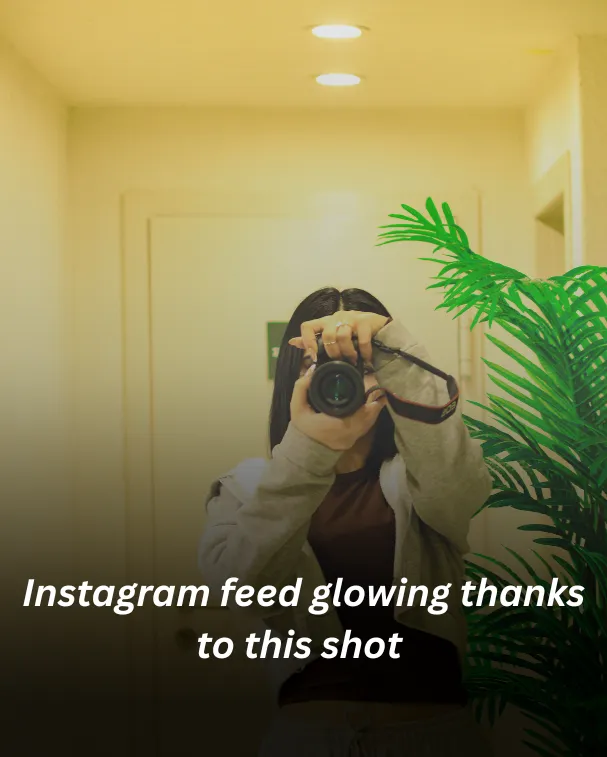 Instagram feed glowing thanks to this shot