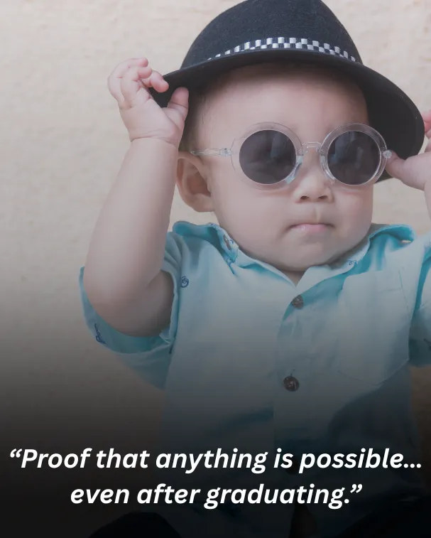 “Proof that anything is possible… even after graduating.”