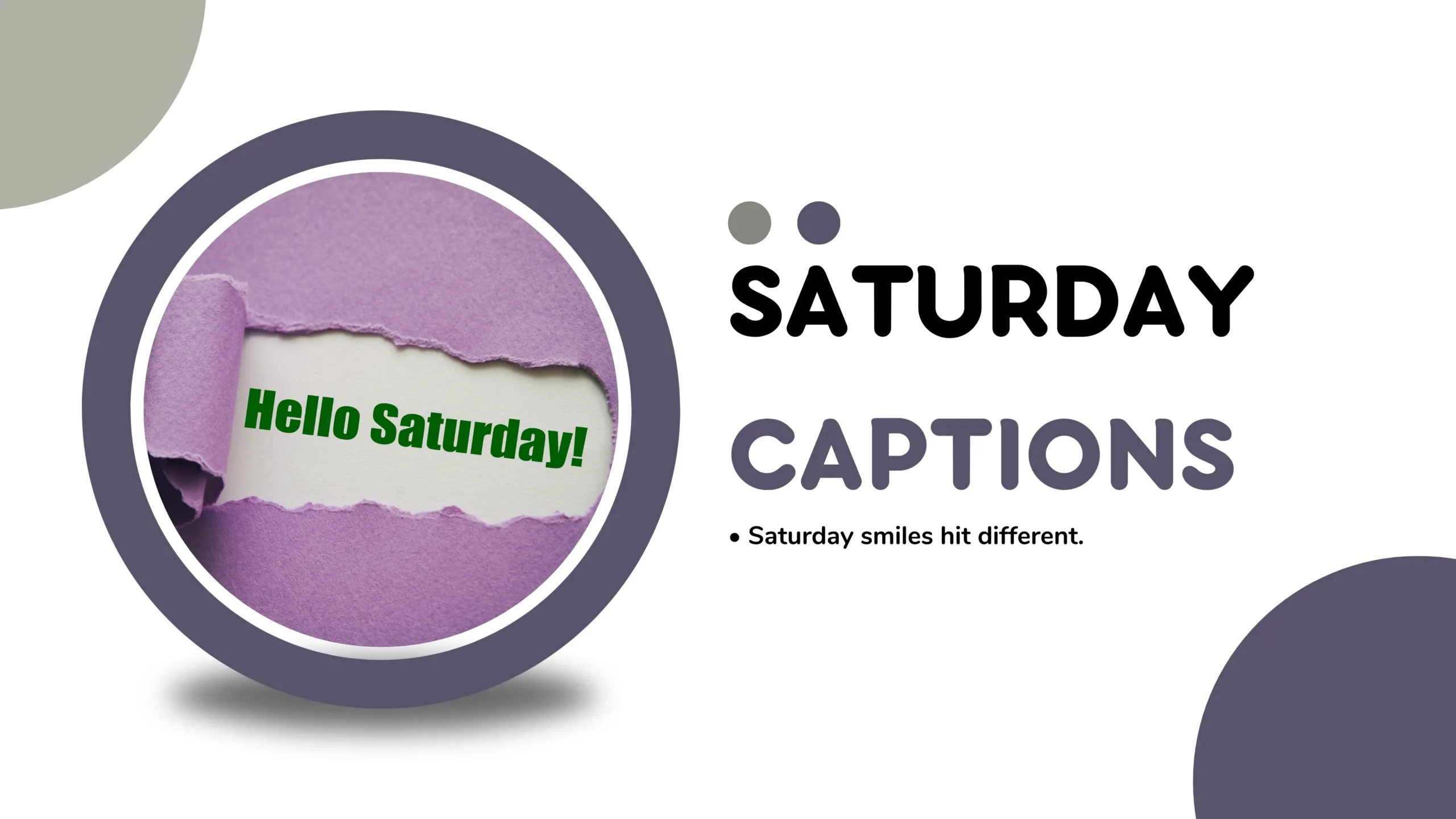 Saturday Captions That Capture Your Weekend Vibes