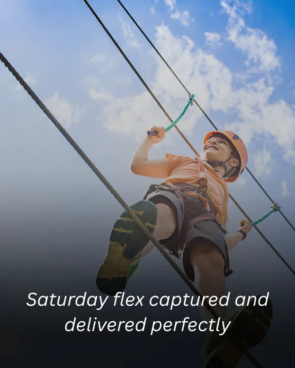 Saturday flex captured and delivered perfectly 