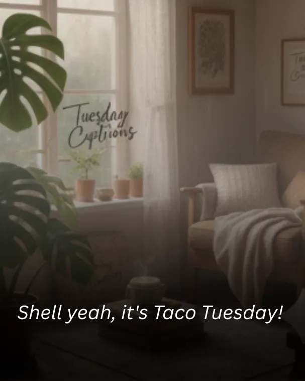 Shell yeah, it's Taco Tuesday! 🎉