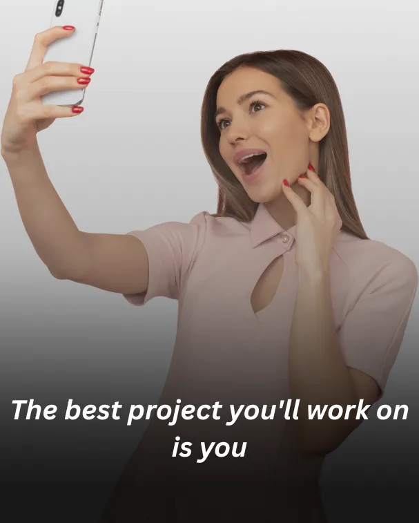 The best project you'll work on is you