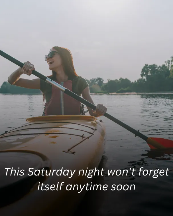 This Saturday night won't forget itself anytime soon