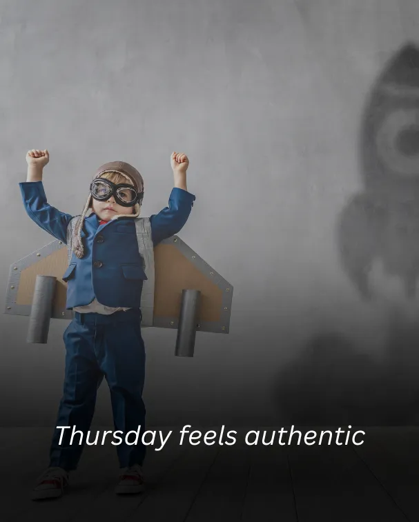 Thursday feels authentic