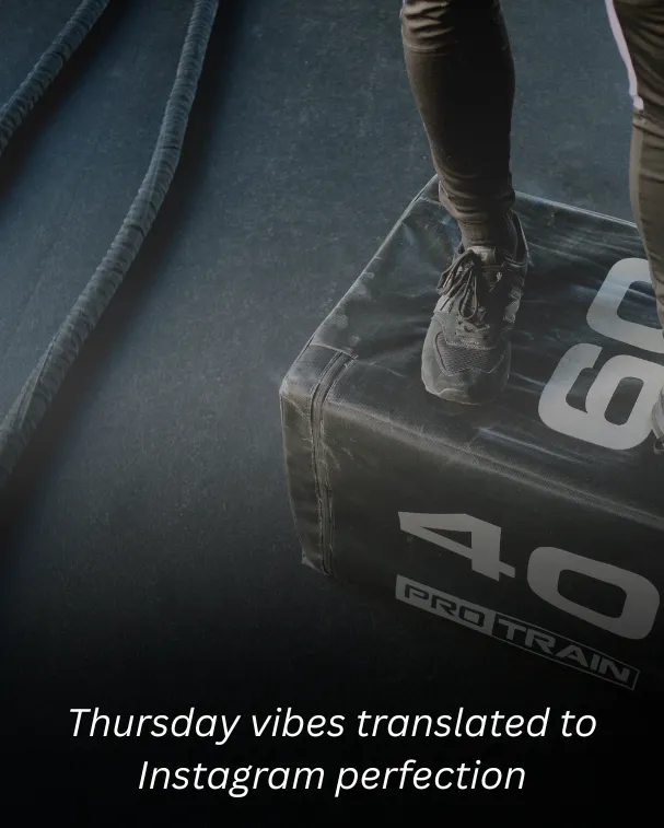 Thursday vibes translated to Instagram perfection