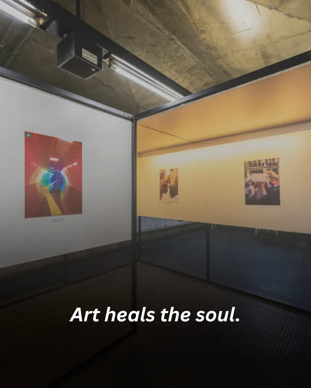 Art heals the soul.