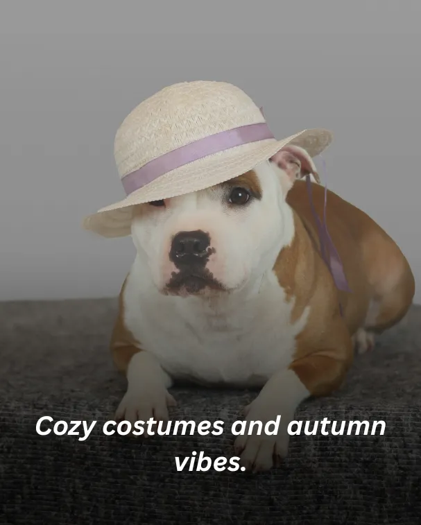 Cozy costumes and autumn vibes.