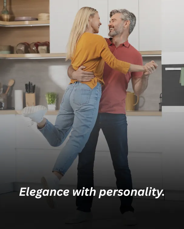 Elegance with personality.