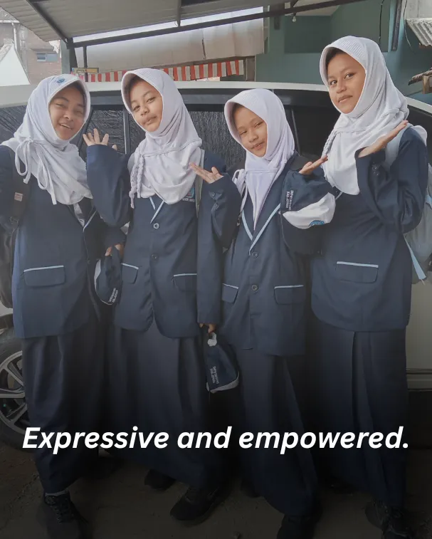 Expressive and empowered.