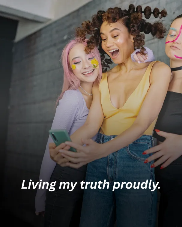 Living my truth proudly.
