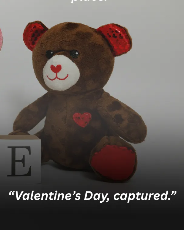 “Valentine’s Day, captured.”