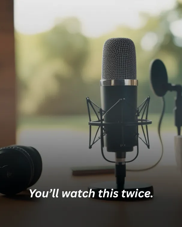 You’ll watch this twice.
