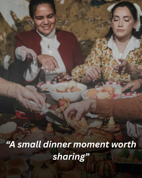 “A small dinner moment worth sharing”