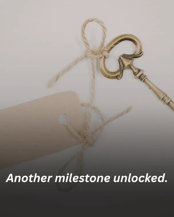 Another milestone unlocked.