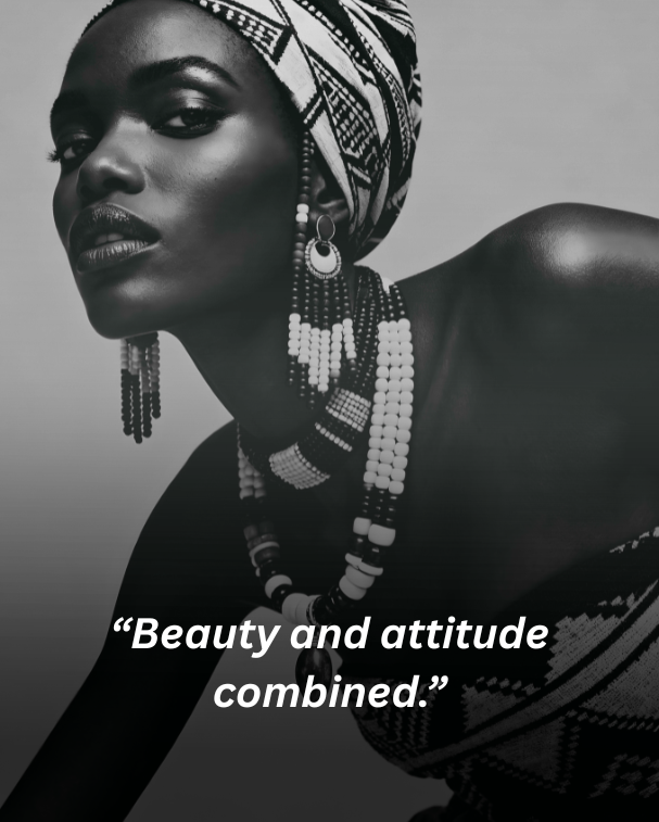 Beauty and attitude combined.