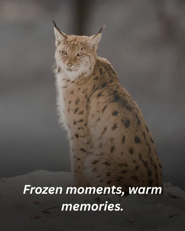 Frozen moments, warm memories.