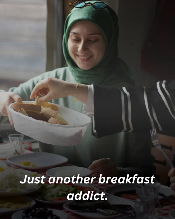 Just another breakfast addict.