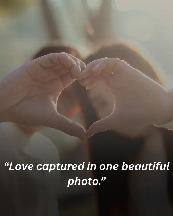 Love captured in one beautiful photo.
