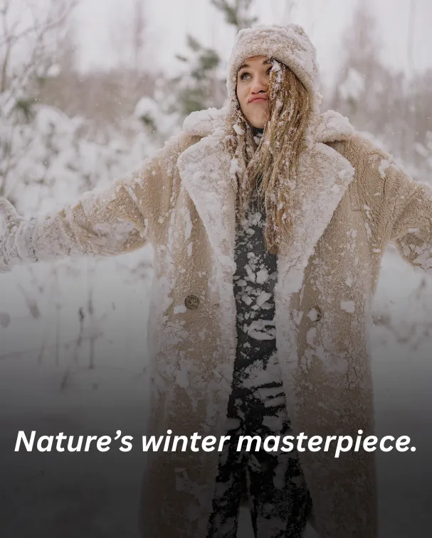 Nature’s winter masterpiece.