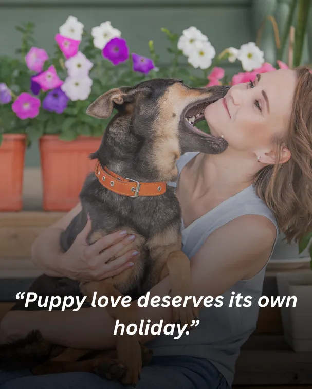 Puppy love deserves its own holiday.