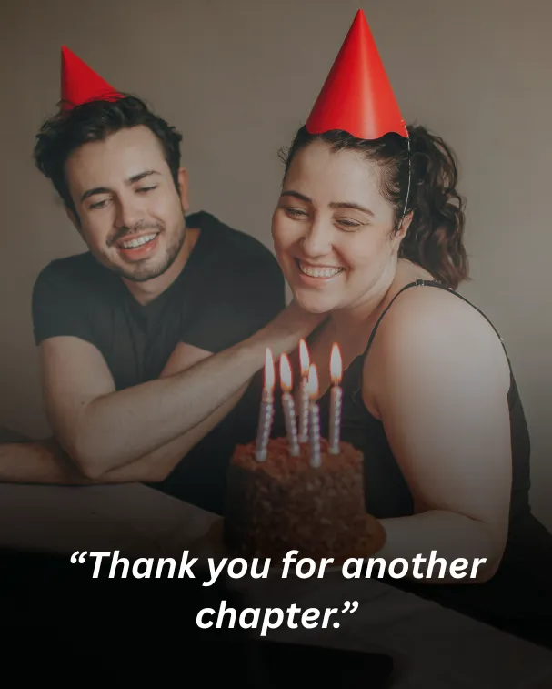 “Thank you for another chapter.”