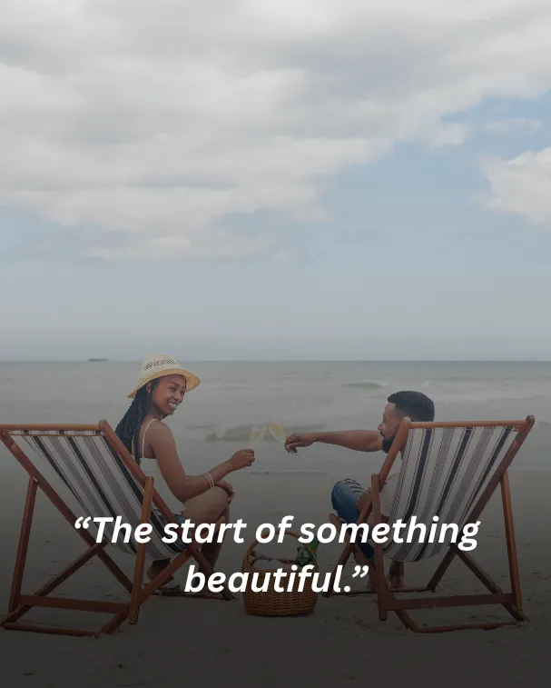 The start of something beautiful.