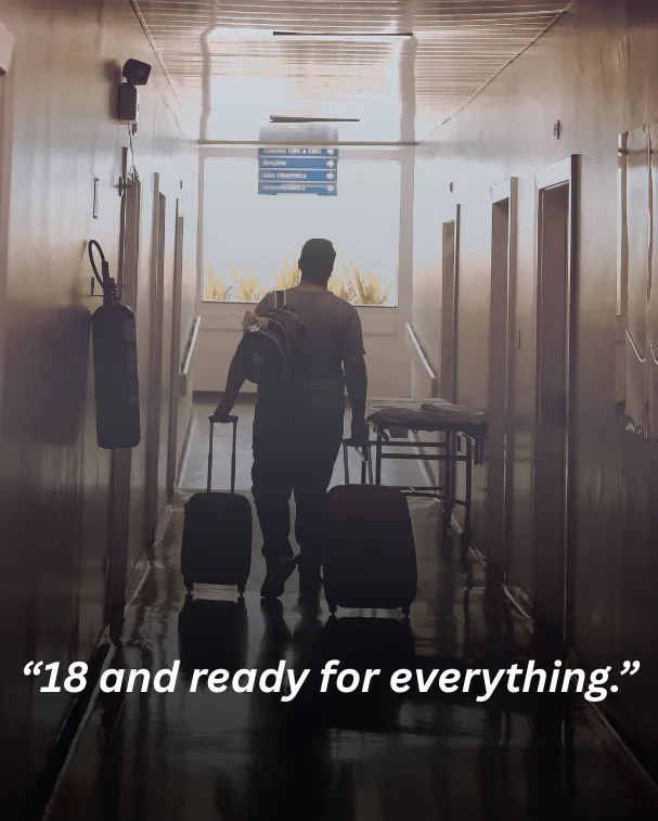 18 and ready for everything.