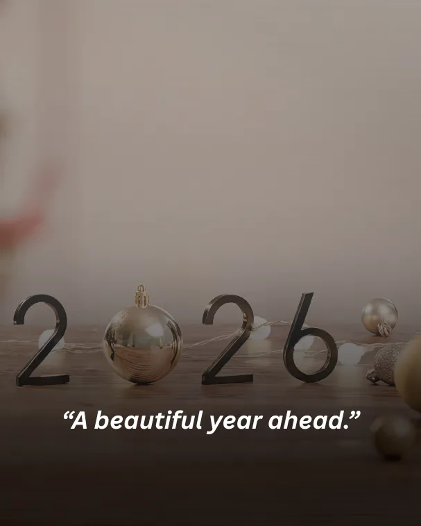 A beautiful year ahead.