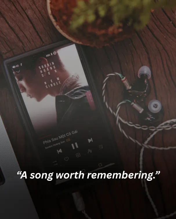 A song worth remembering.
