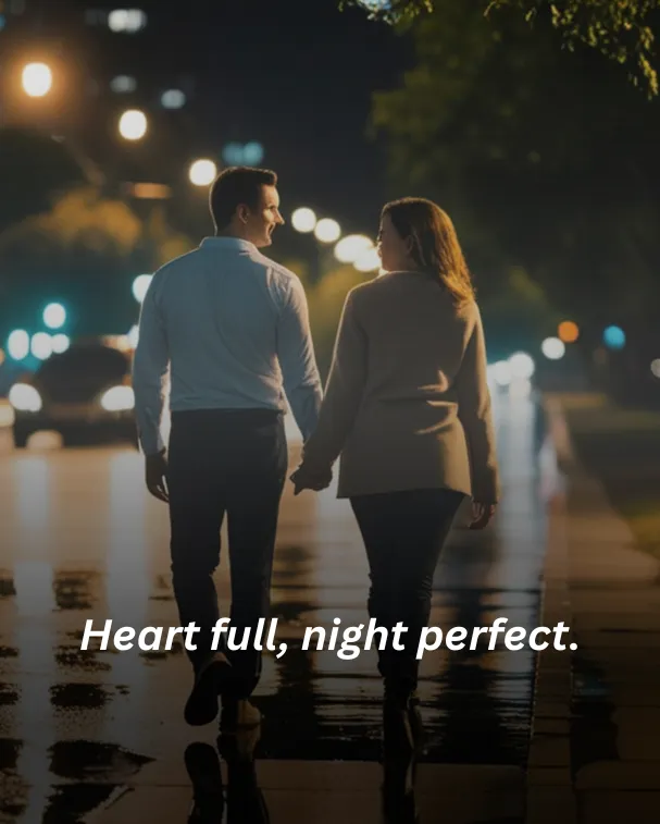 Heart full, night perfect.