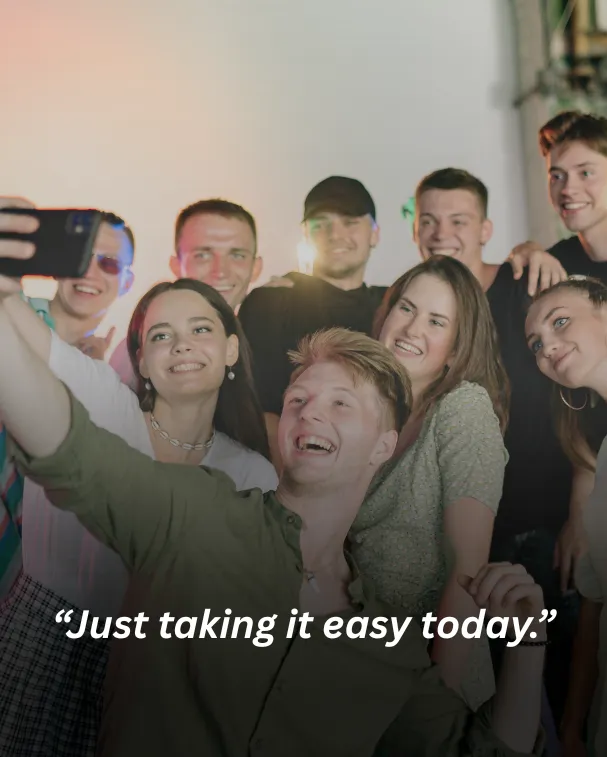 Just taking it easy today.