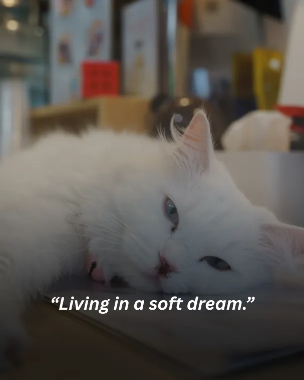 Living in a soft dream.