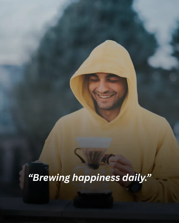 Brewing happiness daily.