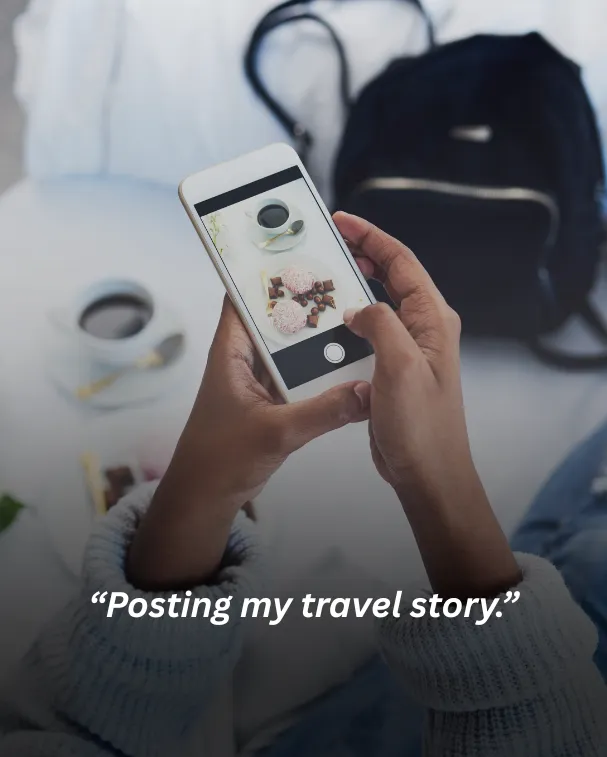 Posting my travel story.