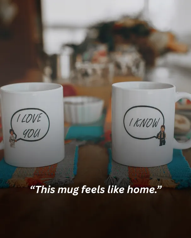 This mug feels like home.