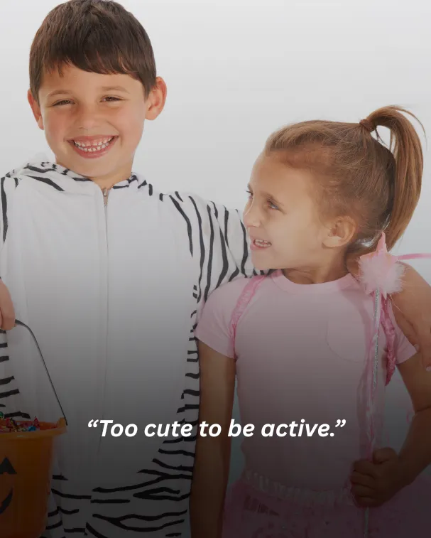 Too cute to be active.