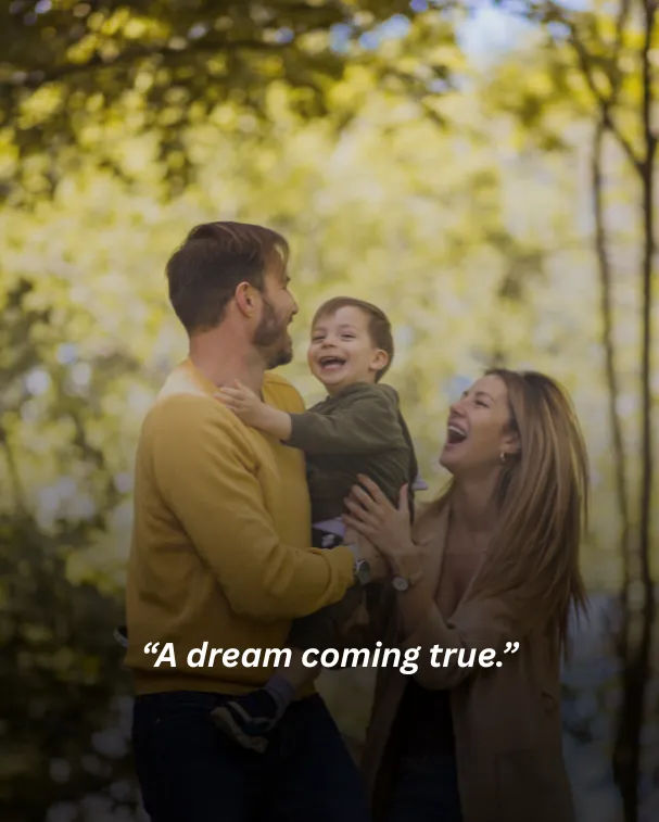 A dream coming true.
