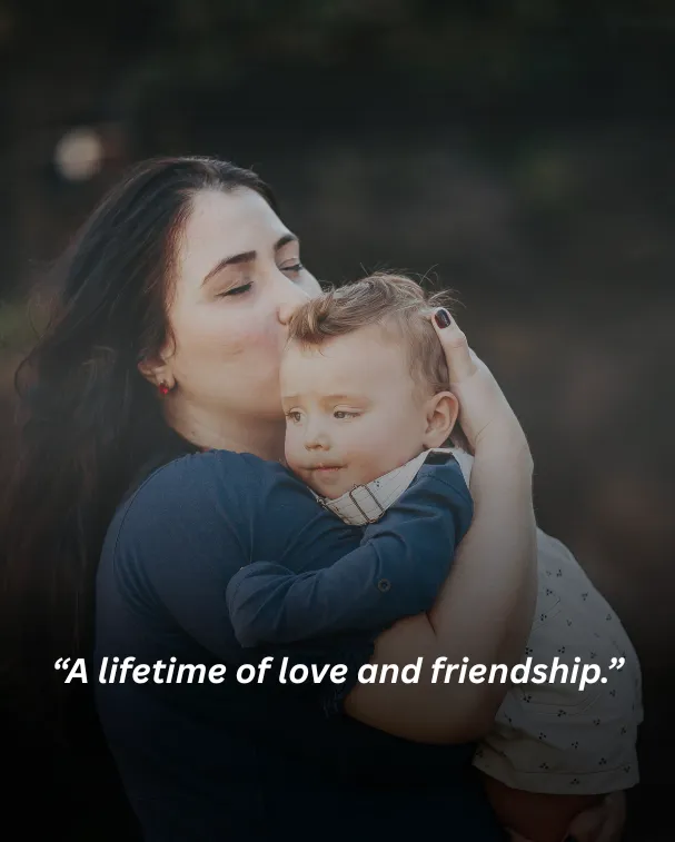 A lifetime of love and friendship.