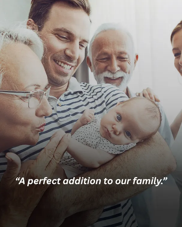 A perfect addition to our family.