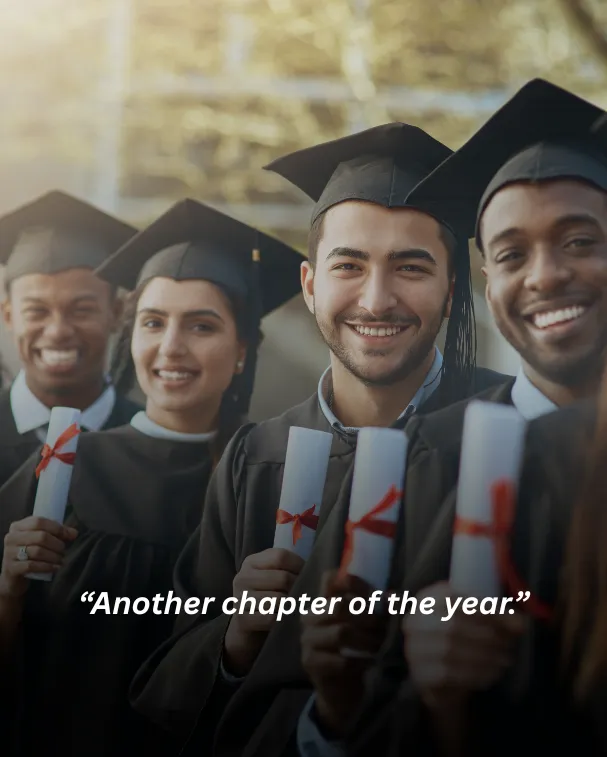 Another chapter of the year.
