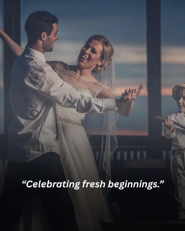 Celebrating fresh beginnings.