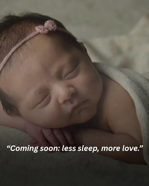 Coming soon: less sleep, more love.