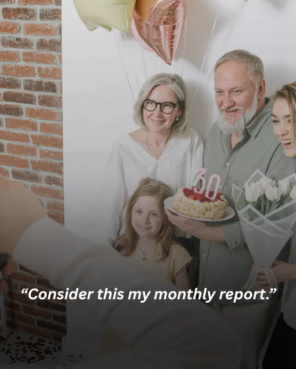 Consider this my monthly report.