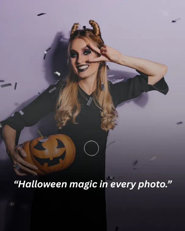Halloween magic in every photo.