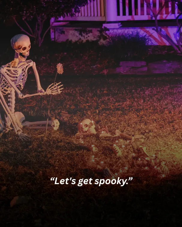 Let's get spooky.