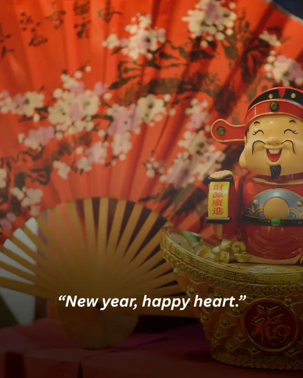 New year, happy heart.