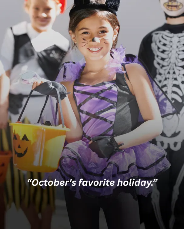 October's favorite holiday.
